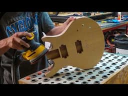 Sanding Solid and Hollow Guitar Bodies