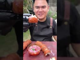 mini pork belly roll
