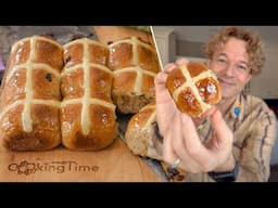 Пеките вместе с куличами на Пасху! Пасхальные КРЕСТОВЫЕ БУЛОЧКИ | Hot Cross Buns | выпечка к Пасхе