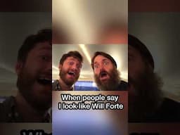 When people say I look like Will Forte