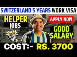 Switzerland work visa for indian | Jobs in Switzerland | Switzerland work visa for indian