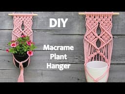 DIY Macrame Plant Hanger | Macrame Plant Hanger Tutorial 42 | Easy Macrame Wall Hanging Tutorial