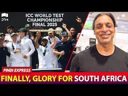 Finally, Glory for South Africa 🇿🇦 | Shoaib Akhtar