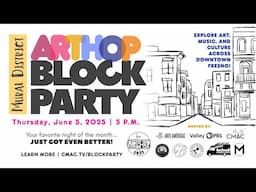 Mural District ArtHop Block Party W/ Mindless Society & For the Record