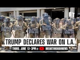 Curfews, Troops and Tanks in America’s Streets: Is Trump Plotting Martial Law?