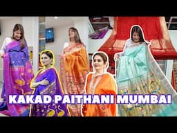 BUDGET Mein PURE Paithani!😱 MUMBAI'S Hidden GEM for PAITHANI Sarees!