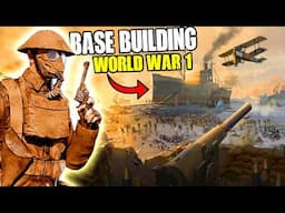 Can I hold the WW1 BEACH FORTRESS in NEW Base Building Simulator?! - Beach Invasion: 1915 Gallipoli