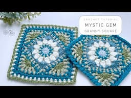 Crochet the Mystic Gem: A Colourful, Geometric Work of Art
