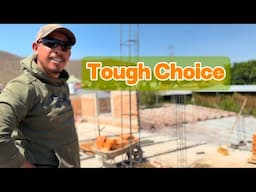 Building our dream home in MEXICO … and it’s a debate! What are we going to do ?