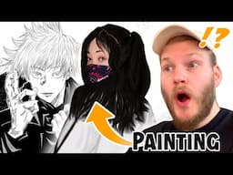 Illustrator REACTS to SUBSCRIBER'S ART