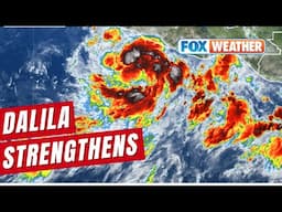 Tropical Storm Warnings Issued For Mexico As Tropical Storm Dalila Strengthens