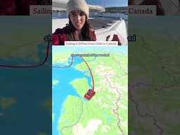 Saying it out loud took over 1 minute 😳 Sailing it will take over 2 months off-shore 😬 Tap that