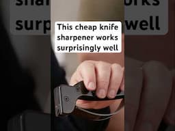 This Cheap Knife Sharpener is Surprisingly Good