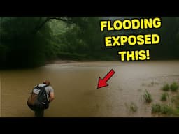 FLASH FLOOD! River Treasure Hunter MUDLARKING Ghost town makes an Epic Discovery!