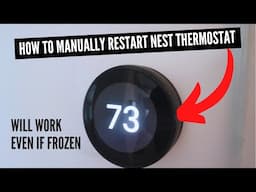 How To Restart Nest Thermostat