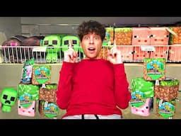 I Tried Winning EVERY Minecraft Prize At The Arcade!