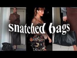 Snatched, Cinched, Ruched & Gathered Bags ft. Bottega, Loewe, Ferragamo, Balmain, Chanel & More