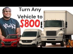 Make AT LEAST $800/week as a NEWBIE with a car