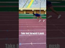 2 SPRINT DRILLS to boost SPRINT ACCELERATION first steps #sprint