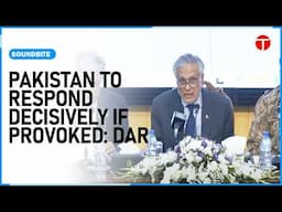 DPM Ishaq Dar, DG ISPR hold presser amid Pak-India tensions over Pahalgam