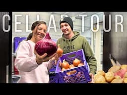 Surviving Winter on Homegrown Food - What's Still in the Cold Cellar? (+bee update!)
