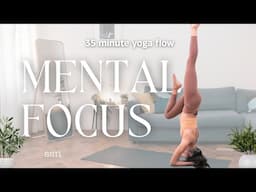 35-Minute Yoga for Mental Focus | Day 6 of Mindful Week Yoga Challenge