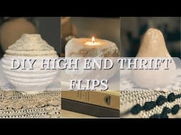 THRIFTED HIGH END DUPES | DIY Olive Atelier & Crate & Barrel Look for Less Home Decor