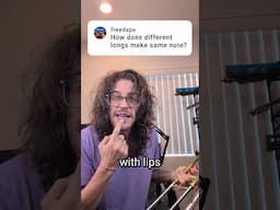 Different Longs, Same Note with Jonathan Arons #trombone #brass #musictheory