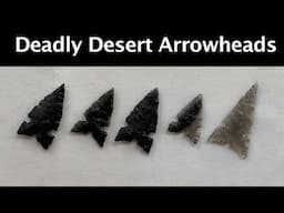 Making the Deadly Desert Side Notched Arrowhead