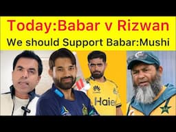 Babar ko Support nai Kia gya | Mushtaq big statement | Today Peshawar Zalmi vs Multan Sultans