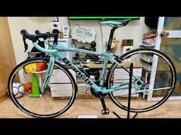 Bianchi Vianirone7 xách tay Nhật! Như mới ạ, size 44! LH Zin Bike 325 Giảng Võ HN zalo 0915640766