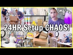 ⏰ 24 HOURS to TRANSFORM my office before LAUNCH... CAN WE DO IT?! Total Mayhem!!