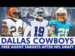 Cowboys Free Agent Targets After The 2025 NFL Draft Ft. Amari Cooper, Nick Chubb & Asante Samuel