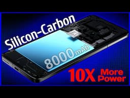 अब नहीं होगी Battery Discharge⚡Silicon-Carbon Battery Explained in Hindi‼️