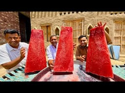 World Biggest Watermelon Kulfi | Tarbooz ki Kulfiyan | Watermelon Ice Cream | Mubashir Saddique