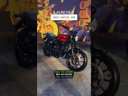 2025 Royal Enfield Hunter 350 launched - starting at Rs 1.49 lakh