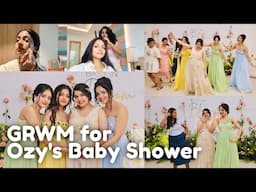 GRWM for Ozy’s Baby Shower 👶🏻 | Ishaani Krishna.