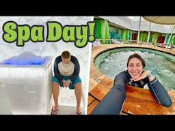 Rainforest Spa Day & New Color Spin Dance Party Onboard the Disney Treasure!