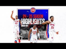 Jaden Ivey 2024-25 Season Highlights | Detroit Pistons #nba #detroitpistons #pistons
