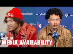 Philadelphia 76ers Exit Interviews | Kelly Oubre Jr. and Jared McCain | 04.13.25