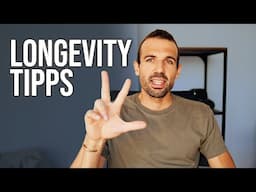 DIE 3 BESTEN TIPPS für Deine Langlebigkeit | Longevity | Langes Leben