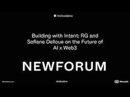 Designing the New Economy: RG & Sofiane Delloue on Value, AI, and Coordination