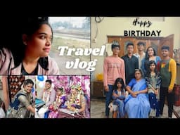 BACK TO MY HOMETOWN AFTER 2 YEARS + family vlog| BIRTHDAY AND TRAVEL VLOG| Ear piecing ceremony