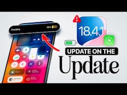 iOS 18.4.1 - Update on The UPDATE!