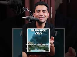 Air india flight crash video #shivammalik