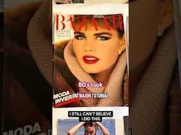 My Secret Life On 80s Vogue Magazine Covers!