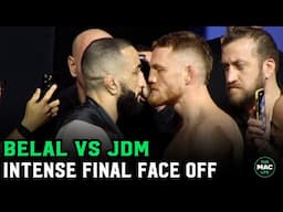 Belal Muhammad vs. Jack Della Maddalena INTENSE Final Face Off