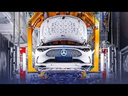 New 2026 Mercedes CLA - PRODUCTION line