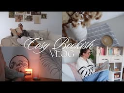 ☕️ BOOKISH VLOG | Thrifted Books, Read With Me, Reading Journal, Cosy Vibes | CARLY HAMPTON