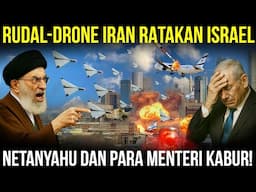 ISRAEL TERLIHAT SEPERTI NERAKA! Ratusan Drone Hantam Gedung² Di Tel Aviv, Netanyahu Melarikan Diri